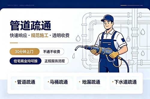 张掖管道疏通